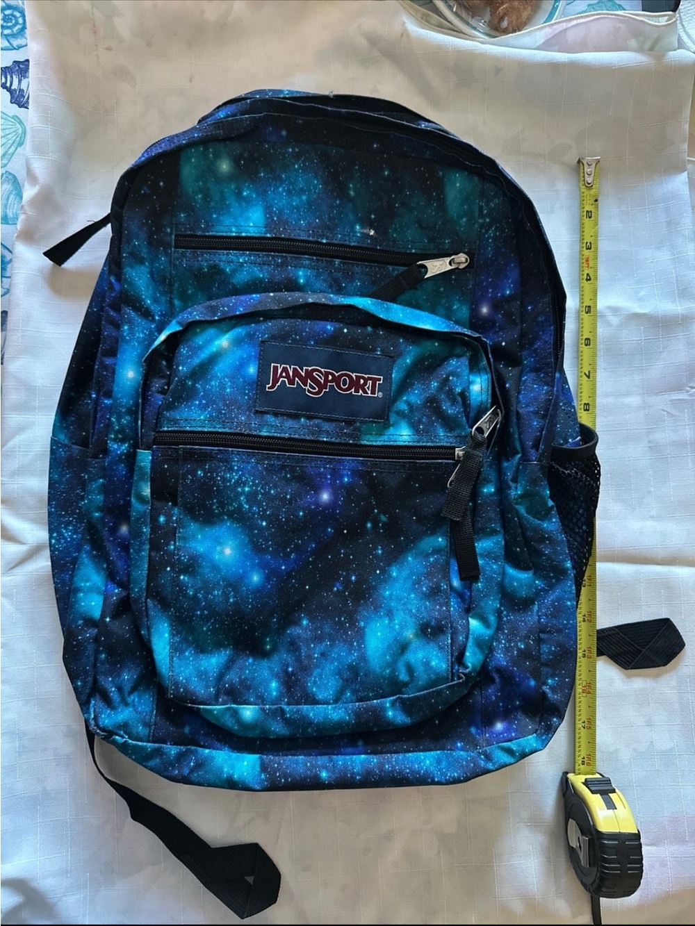Jansport Blue Galaxy Print Backpack